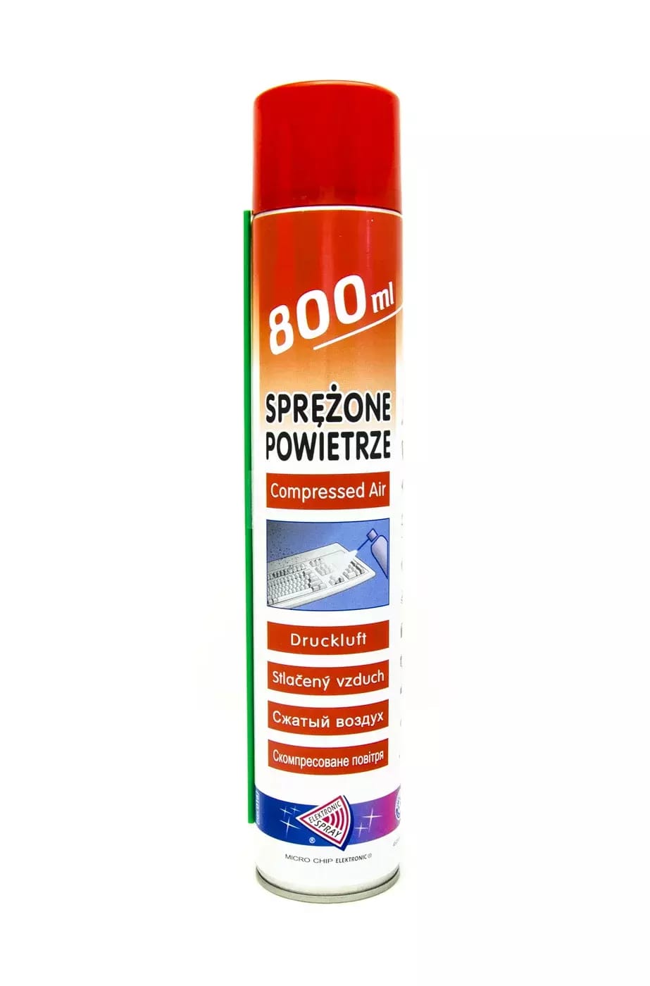 Druckluftspray 800ml für die Reinigung von Elektronik
