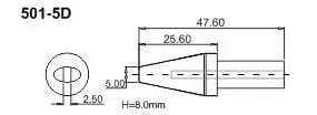 Bakon500-5D Spitze