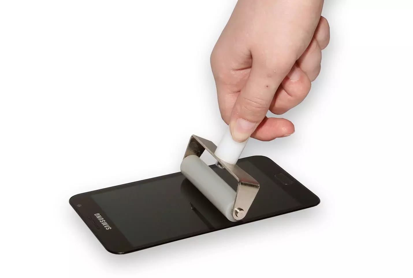 Andruckrolle zum Verkleben von LCD und Glas Breite 150 mm – 2