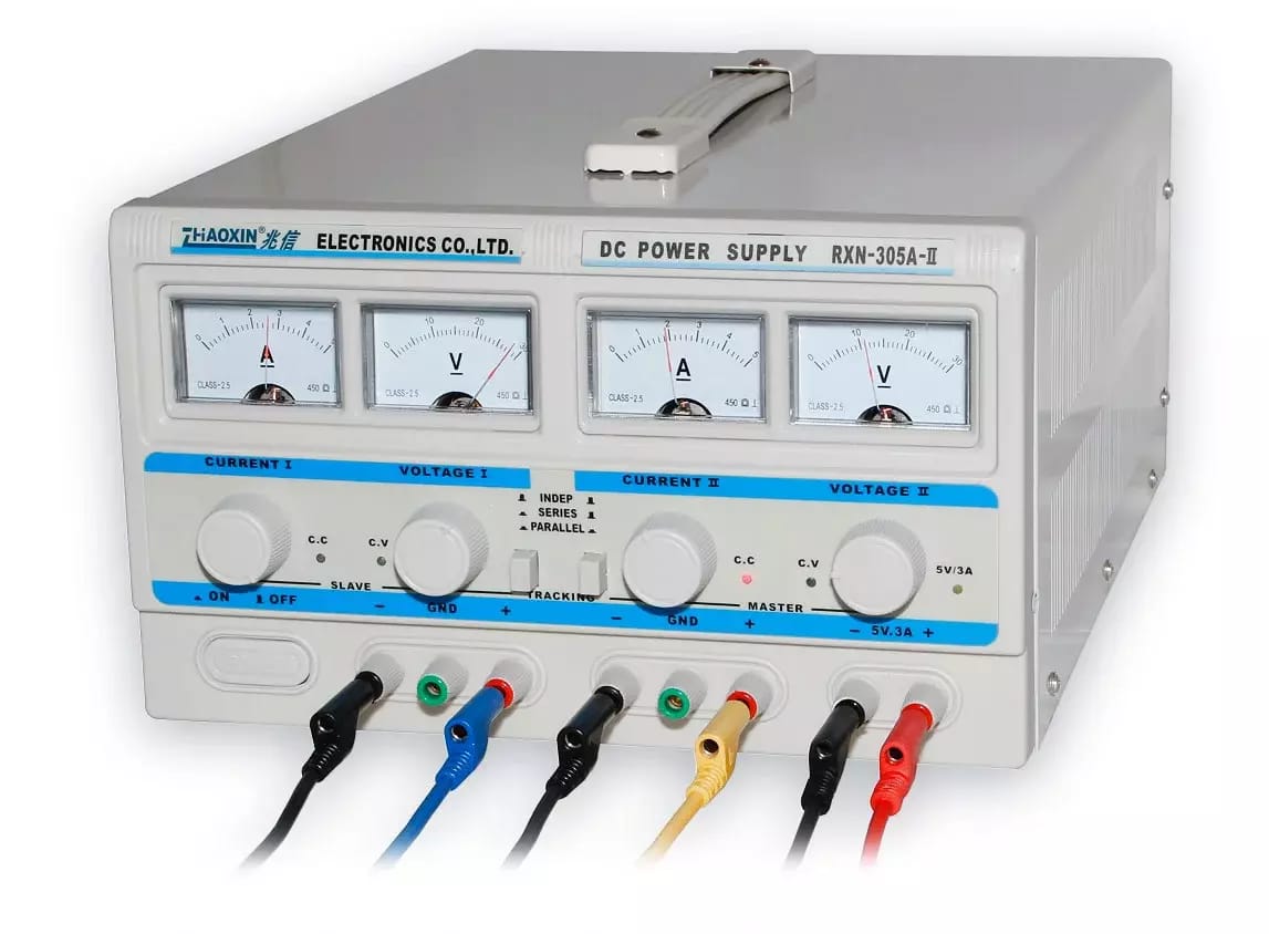 Doppellabornetzteil RXN-305A-II - 2x30V/5A, 60V/5A, 30V/10A