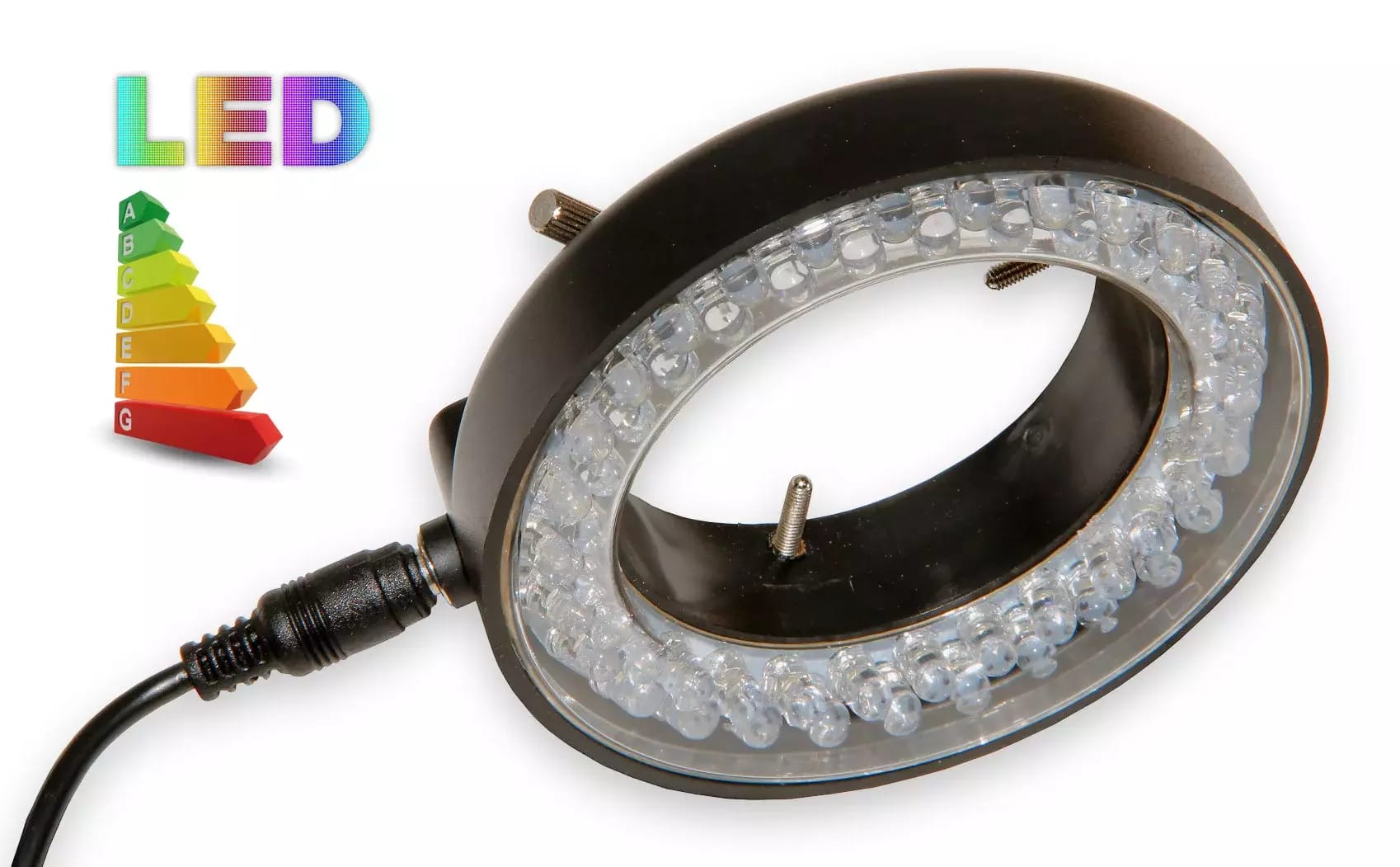 LED-Lampe mit Intensitätskontrolle für Mikroskope - 56 LEDs – 2