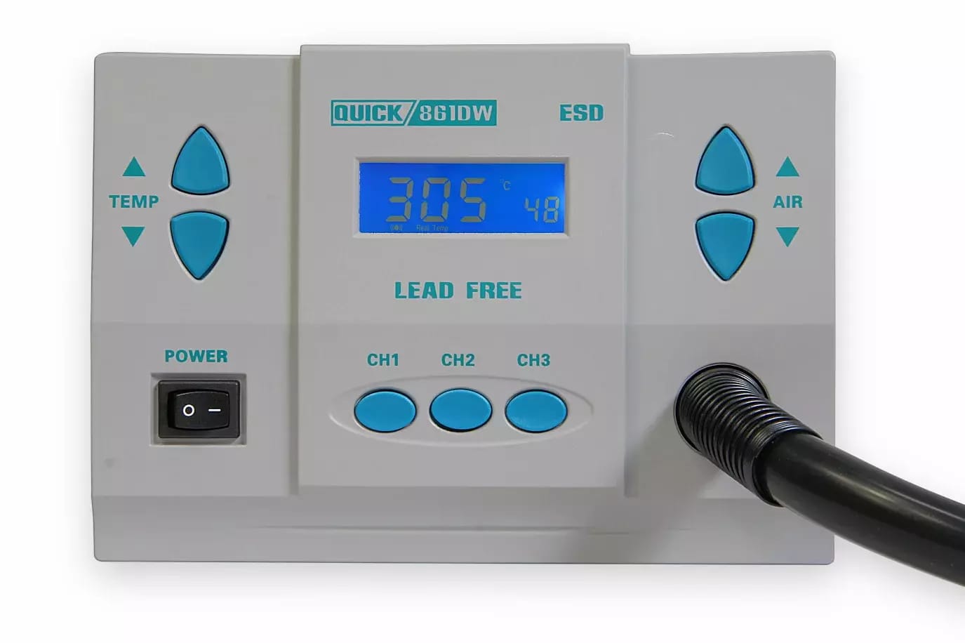 Heißluftstation QUICK 861DW – 2