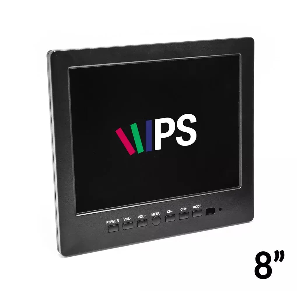 8" LCD-Monitor für Sicherheitsgeräte und Mikroskope