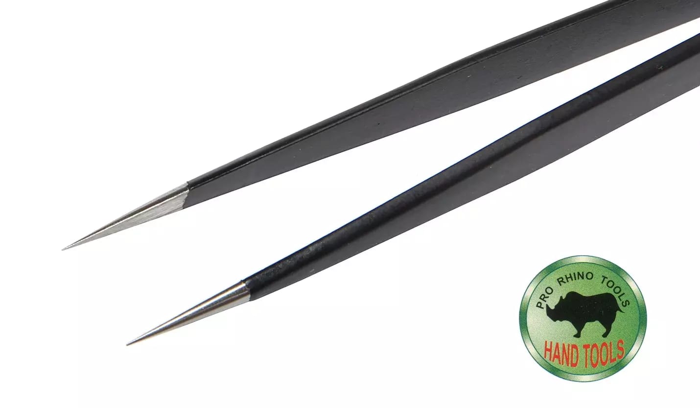 Rhino ESD-Pinzette langspitz RH-311ESD – 2