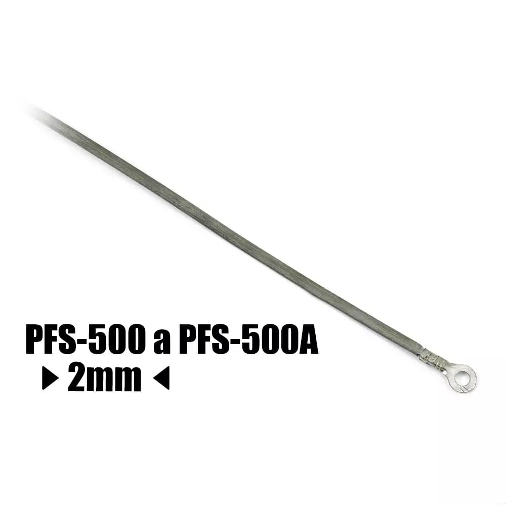 Ersatz-Schmelzdraht für Kunststoff-Folienschweißgerät PFS-500 und PFS-500A, Breite 2 mm Länge 544mm