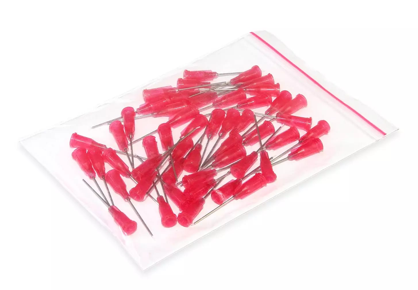 Edelstahl-Dosiernadeln mit eingelegtem Teflonschlauch 25,4mm 27G 50St