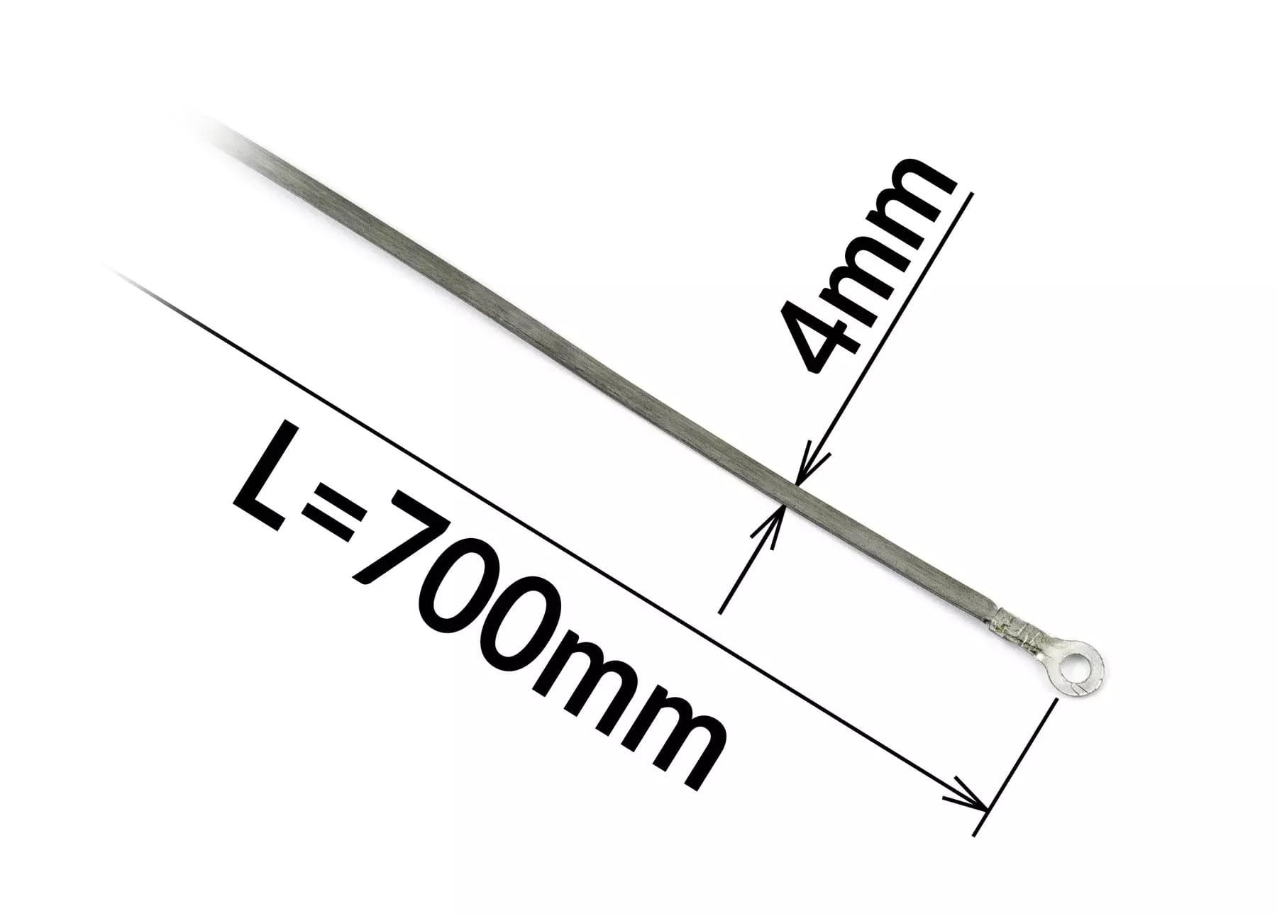 Widerstandsschmelzdraht für Schweißmaschine FRN-700 und PFS-700A Breite 4mm