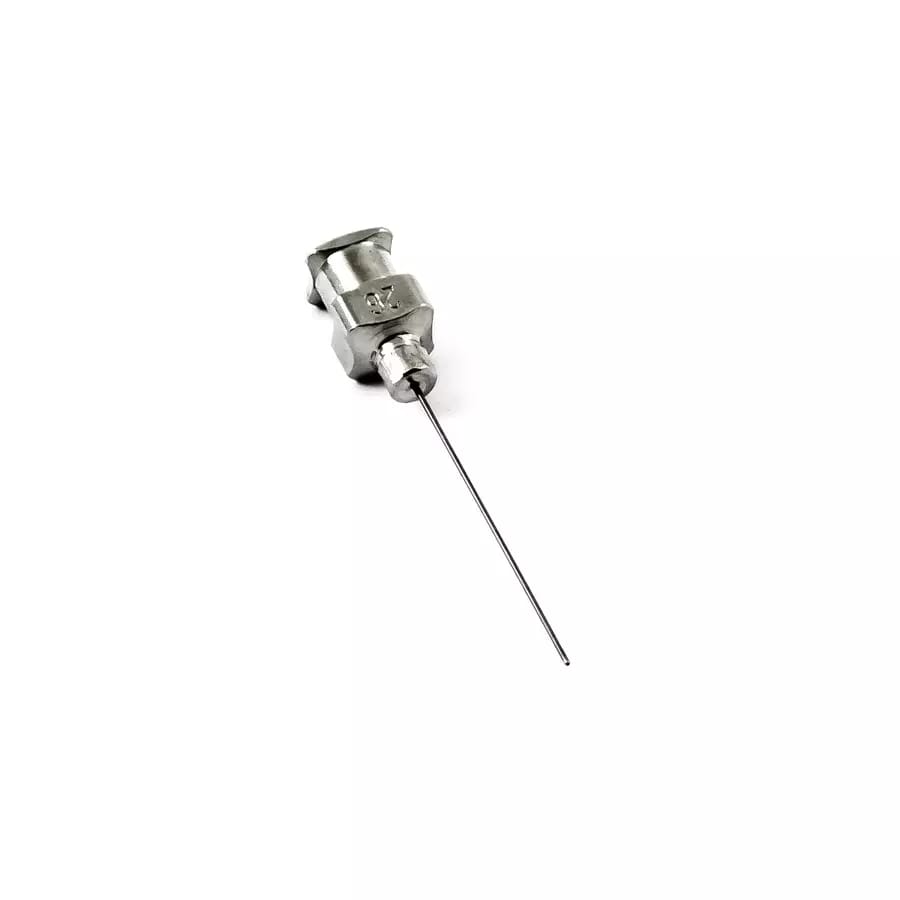 Edelstahl-Dosiernadel 26G 1\" 1St