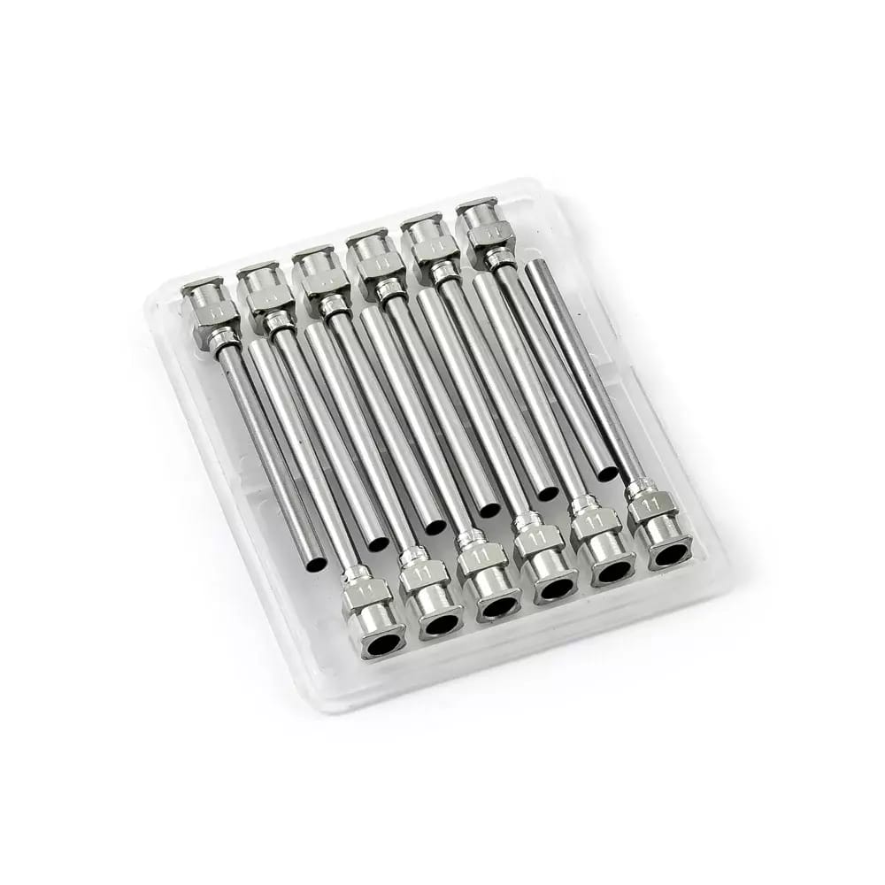Edelstahl-Dosiernadeln 11G 1,5\" Satz 12 Stück