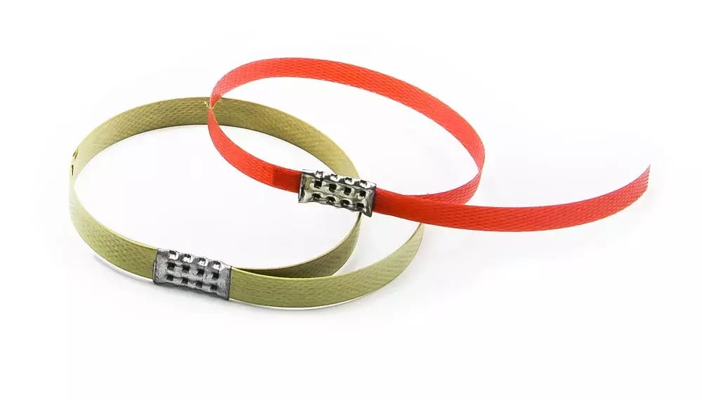 Verschlusszange für PP-, PES-, PET-Band mit Metallklammer 12-16mm – 2