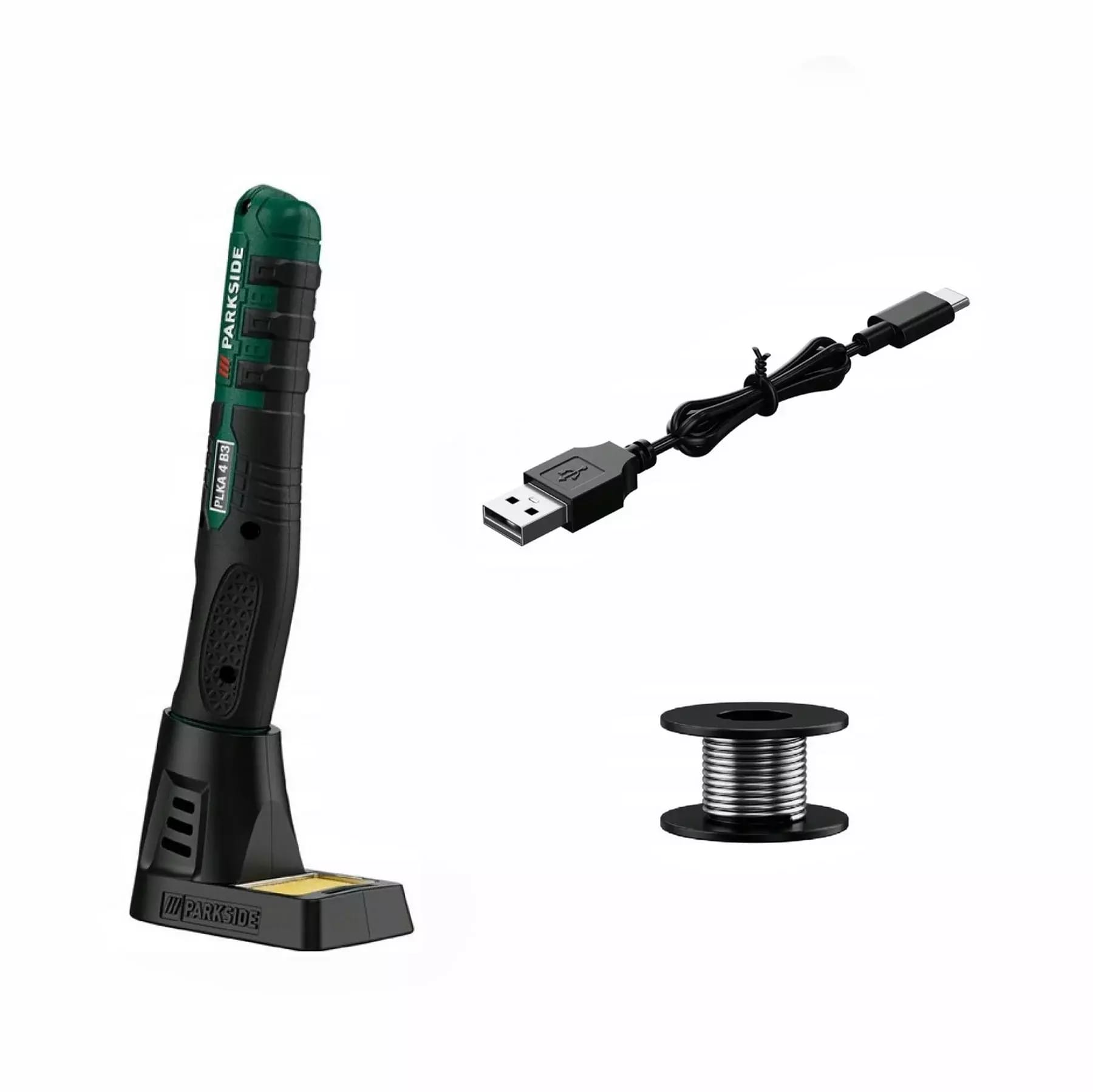 Kabelloser Lötkolben PLKA 4 B3 8W 1500mAh mit LED-Licht und Dockingstation – 2