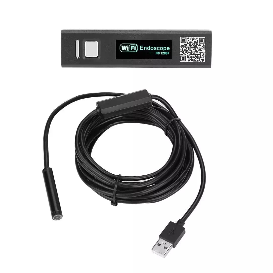 Endoskopische Wi-Fi-Kamera mit IP66-Wasserbeständigkeit und 5 m langem, flexiblem Kabel – 2