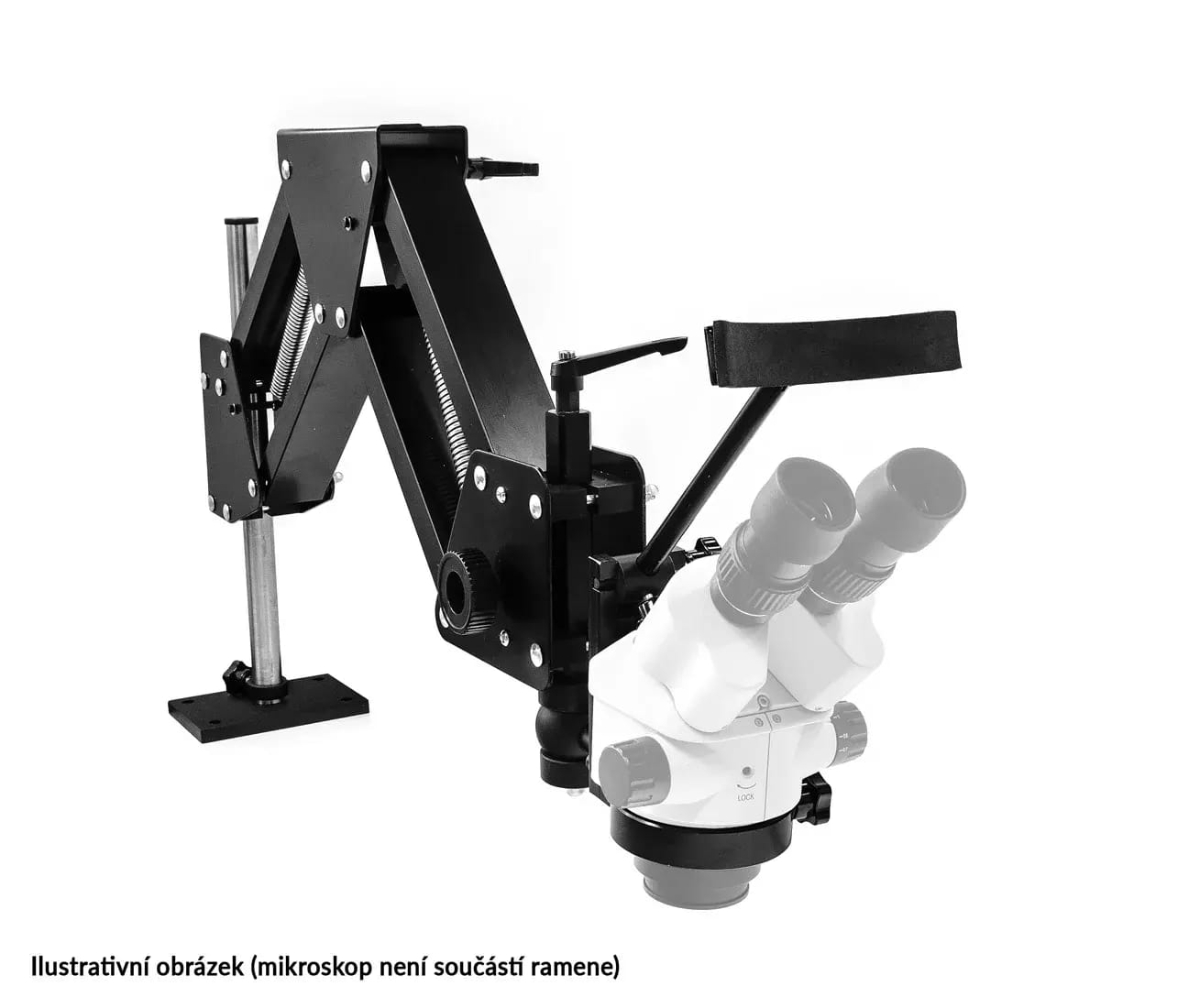 Langer Schwenkarm für Industriemikroskope 36 - 80cm – 2