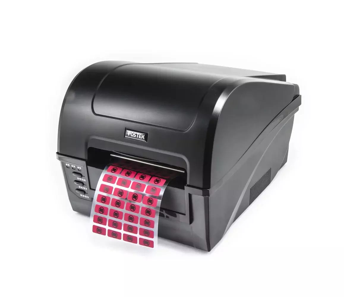 Thermotransferdrucker für Etiketten und Aufkleber Postek C168 203DPI – 2