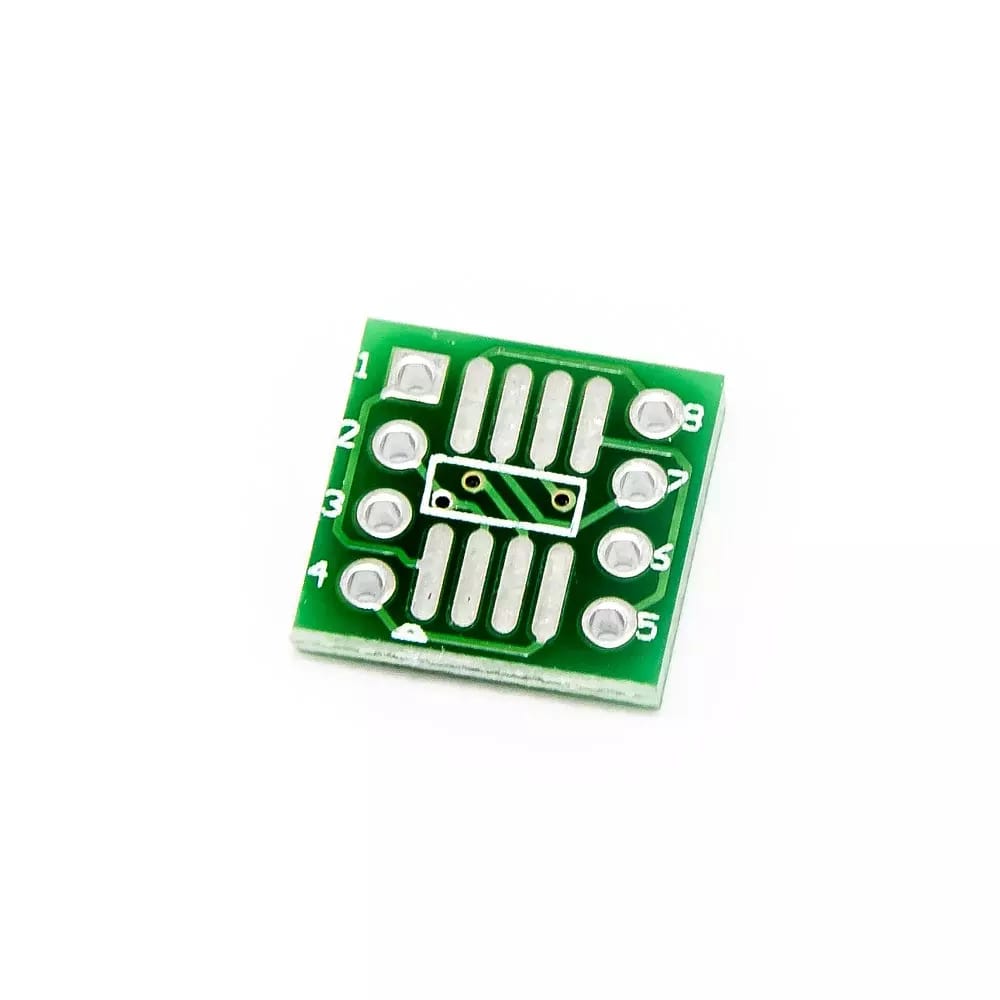 PCB-Adapter von SOP8 SO8 SOIC8 TSSOP8 MSOP8 auf DIP8 2,54mm – 2