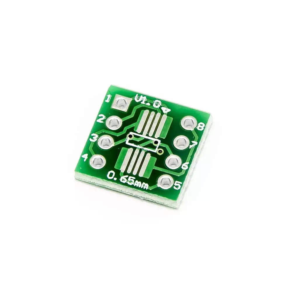 PCB-Adapter von SOP8 SO8 SOIC8 TSSOP8 MSOP8 auf DIP8 2,54mm