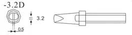 Bakon200-3.2D Spitze