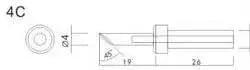 Bakon300-4C Spitze