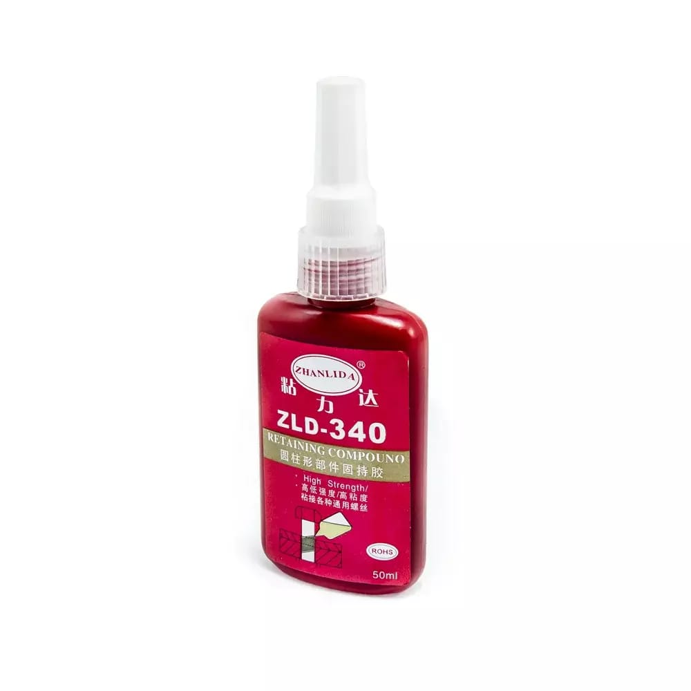 Anaerober Klebstoff für Schrauben und Gewinde ZLD-340, Dichtung klar 50ml