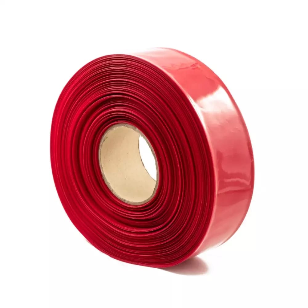 Rote PVC-Schrumpffolie 2:1 Breite 65mm, Durchmesser 40mm – 2