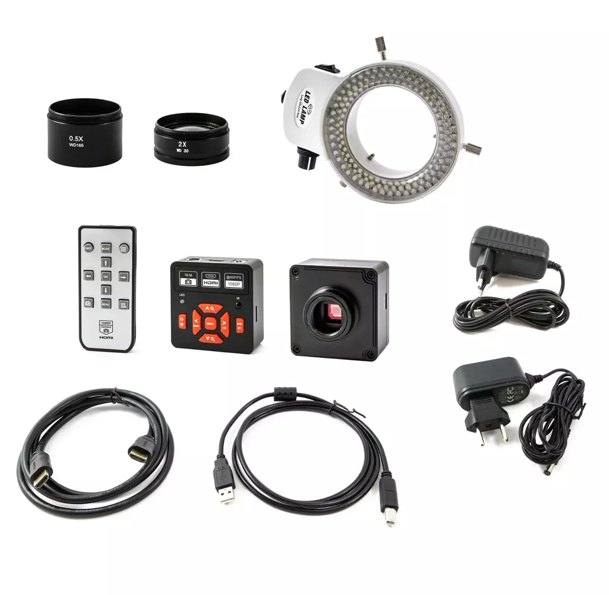 Professionelles trinokulares 16Mpix Mikroskop mit HDMI – 2