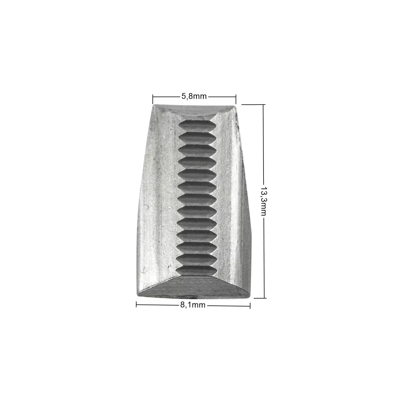 Satz 13mm CrMo-Backen für Nietpistolen – 2