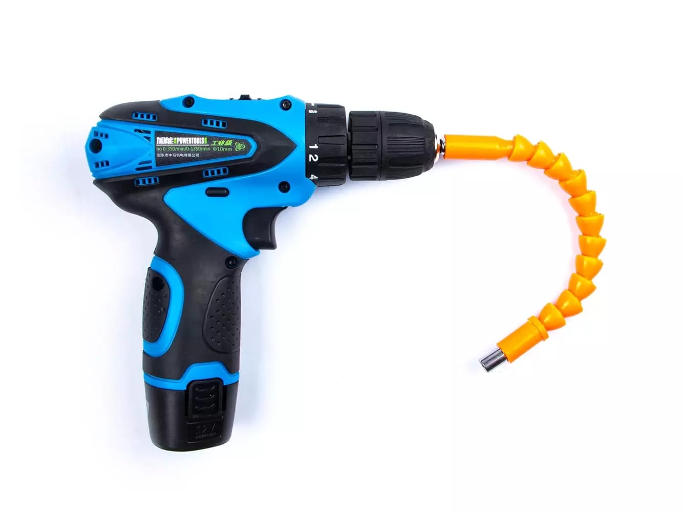Powertools 12V Li-Ion Akku-Bohrmaschine + 2 Batterien – 2