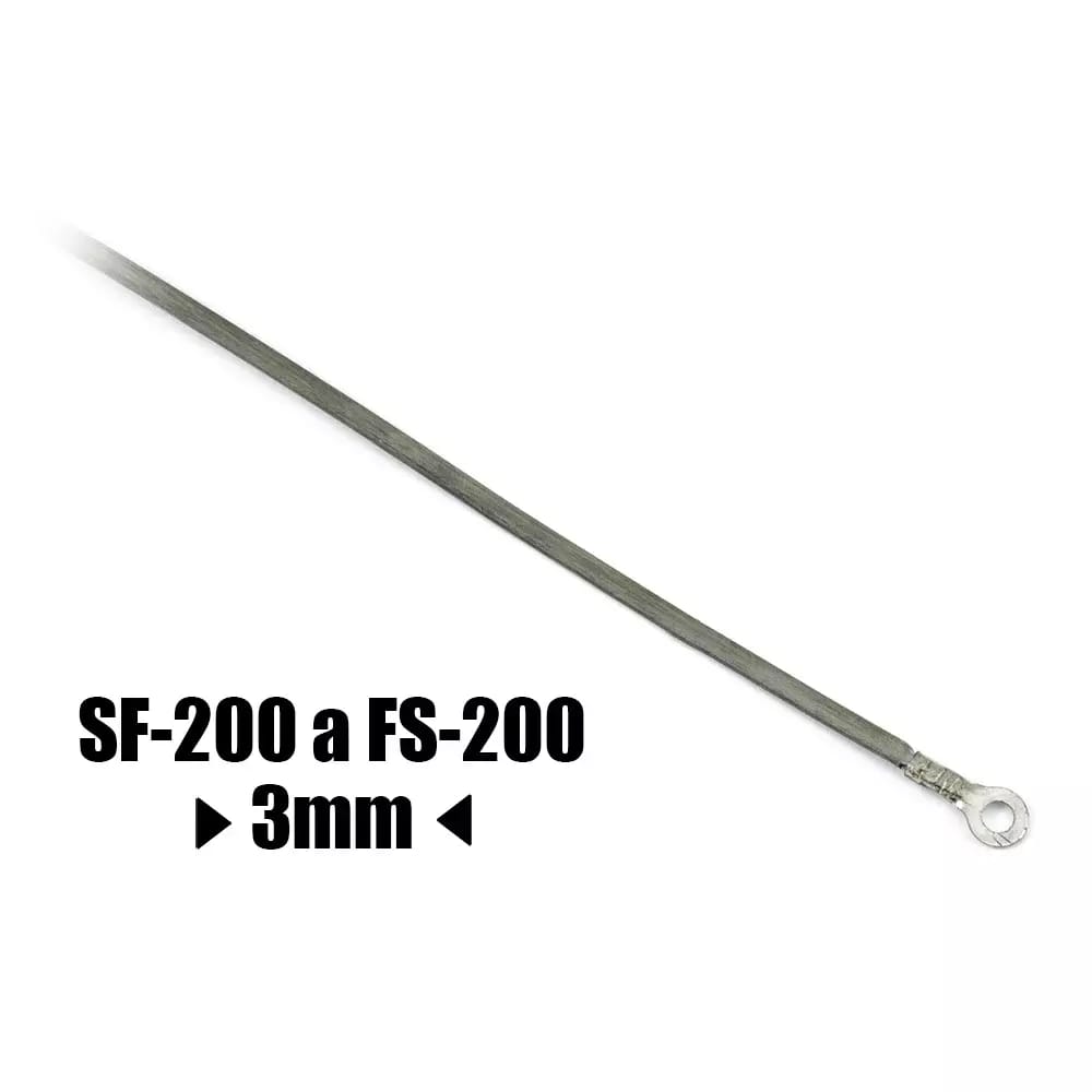 Ersatz-Widerstandsschmelzdraht für Schweißmaschine FS-200 und SF-200 Breite 3 mm Länge 243mm