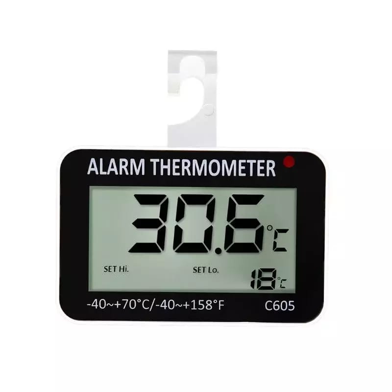 C605 kleines Hängethermometer zur Temperaturkontrolle in Kühl- und Gefrierschränken -40C ~+70C