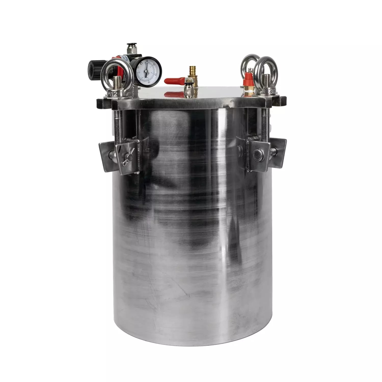 Drucktank / Behälter für Zapfsäulen 10l aus Edelstahl