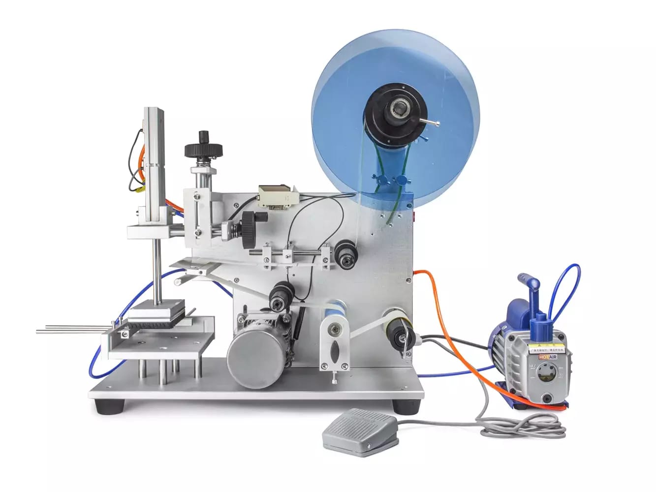 Halbautomatische vertikale Etikettenklebemaschine für Deckel und Schachteln LT-60D – 2