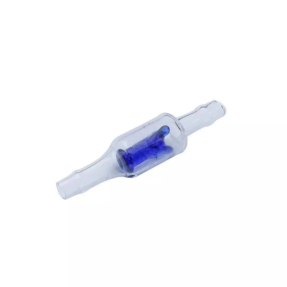 Inertes Rückschlagventil aus Glas für Zapfsäulen