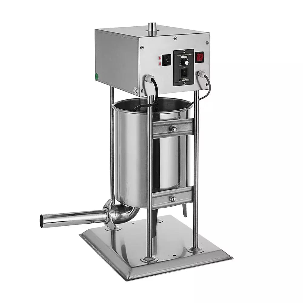 Edelstahldarm und Wurstfüller 15L, elektrisch – 2