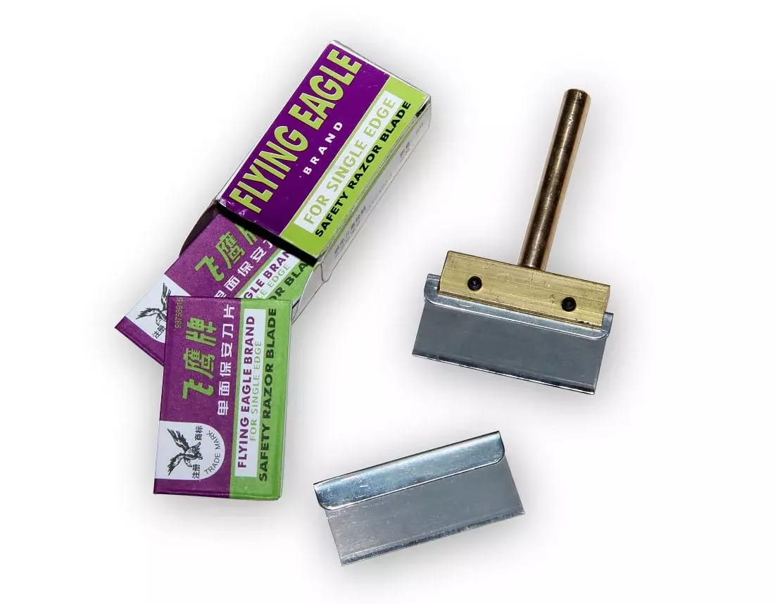 Ersatzklinge für KS-60R Mikrolötgerät zum Abschaben von Klebstoff von abgeklebten LCDs – 2