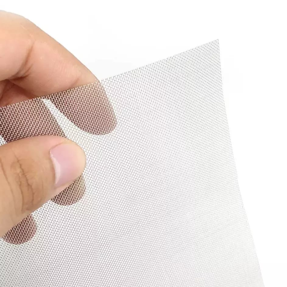 Edelstahlgewebe 25x12,5cm für die Reparatur von Stoßstangen und Kunststoffteilen – 2