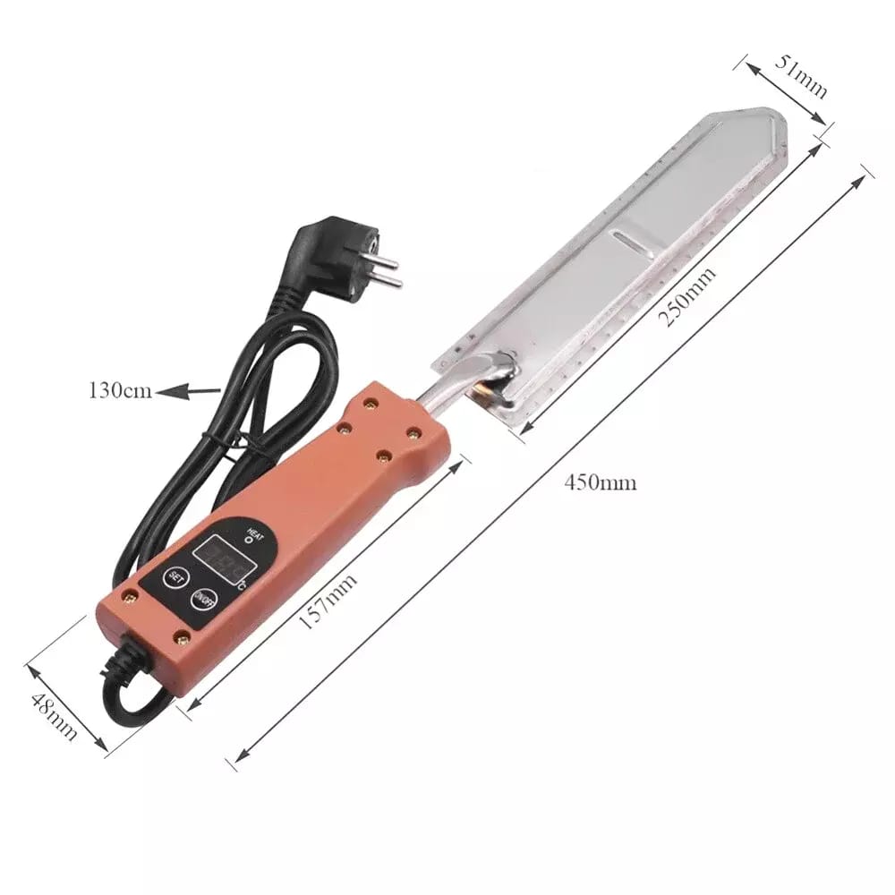 Elektrisches Abwickelmesser aus Edelstahl 230V – 2