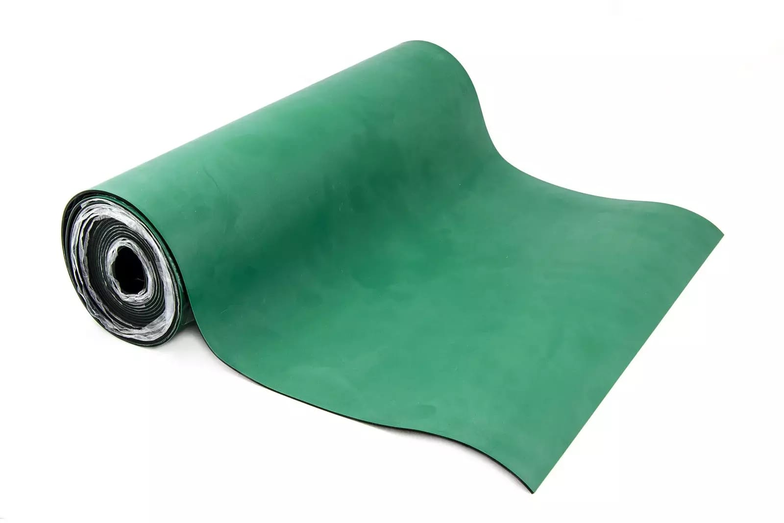 Antistatische hitzebeständige Matte Breite 100cm grün