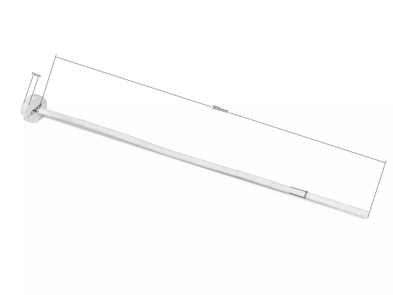 Keramischer Hochtemperaturfühler K 0 bis 1300°C, Länge 500mm – 2