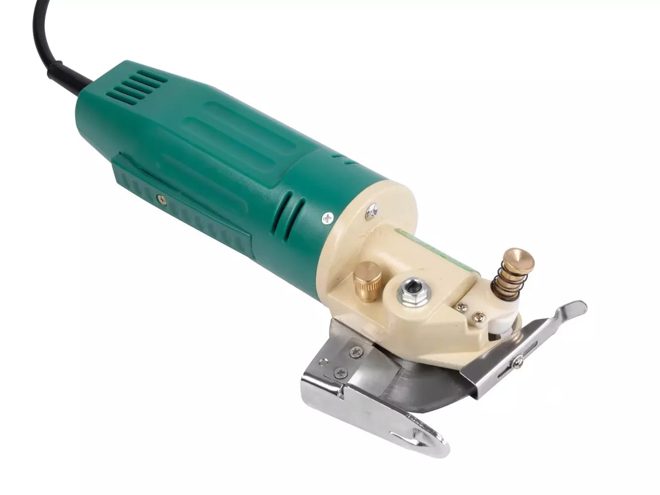 Handgeführter elektrischer Scheibenschneider BSX-70 für Textilien, Stoffe, Leder und Teppiche – 2