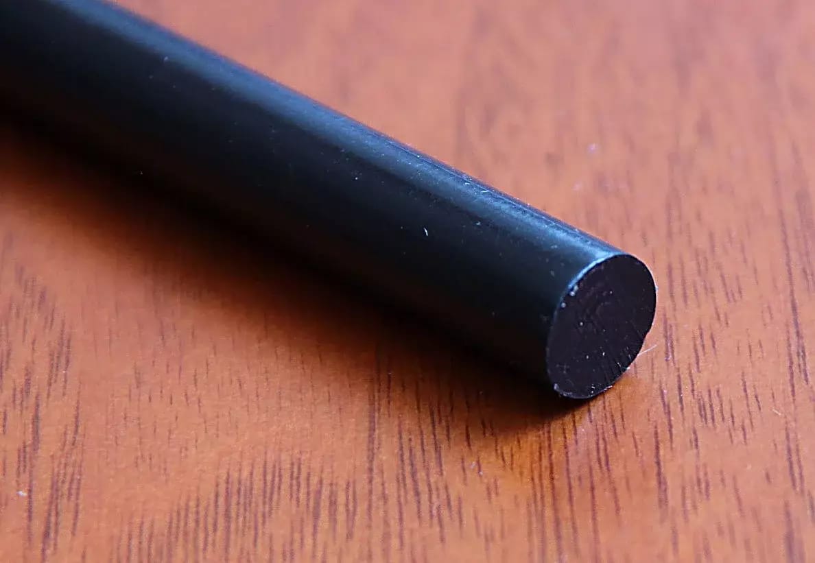 Schmelzpistolenstab schwarz Durchmesser 11mm 34Stück(1kg) – 2
