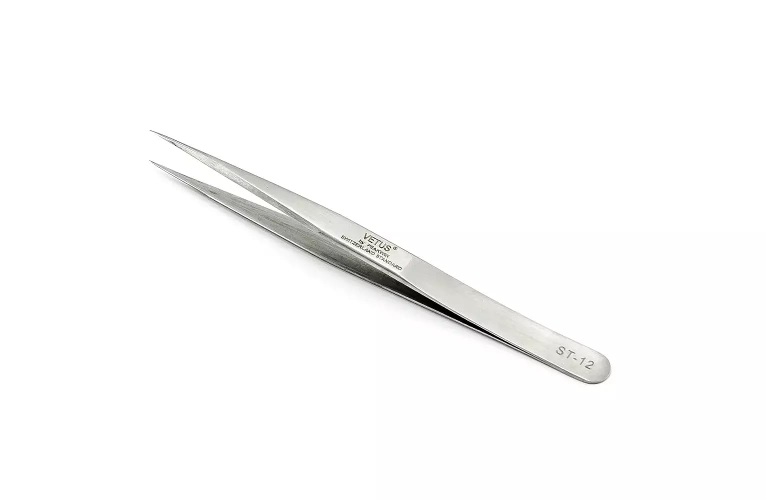 Antimagnetische Pinzette aus Edelstahl VETUS HRC40° ST-12