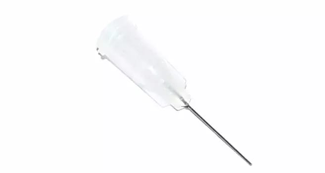 Geklebte Dosiernadeln mit Edelstahlkanüle 25,4mm klar 27G 1St