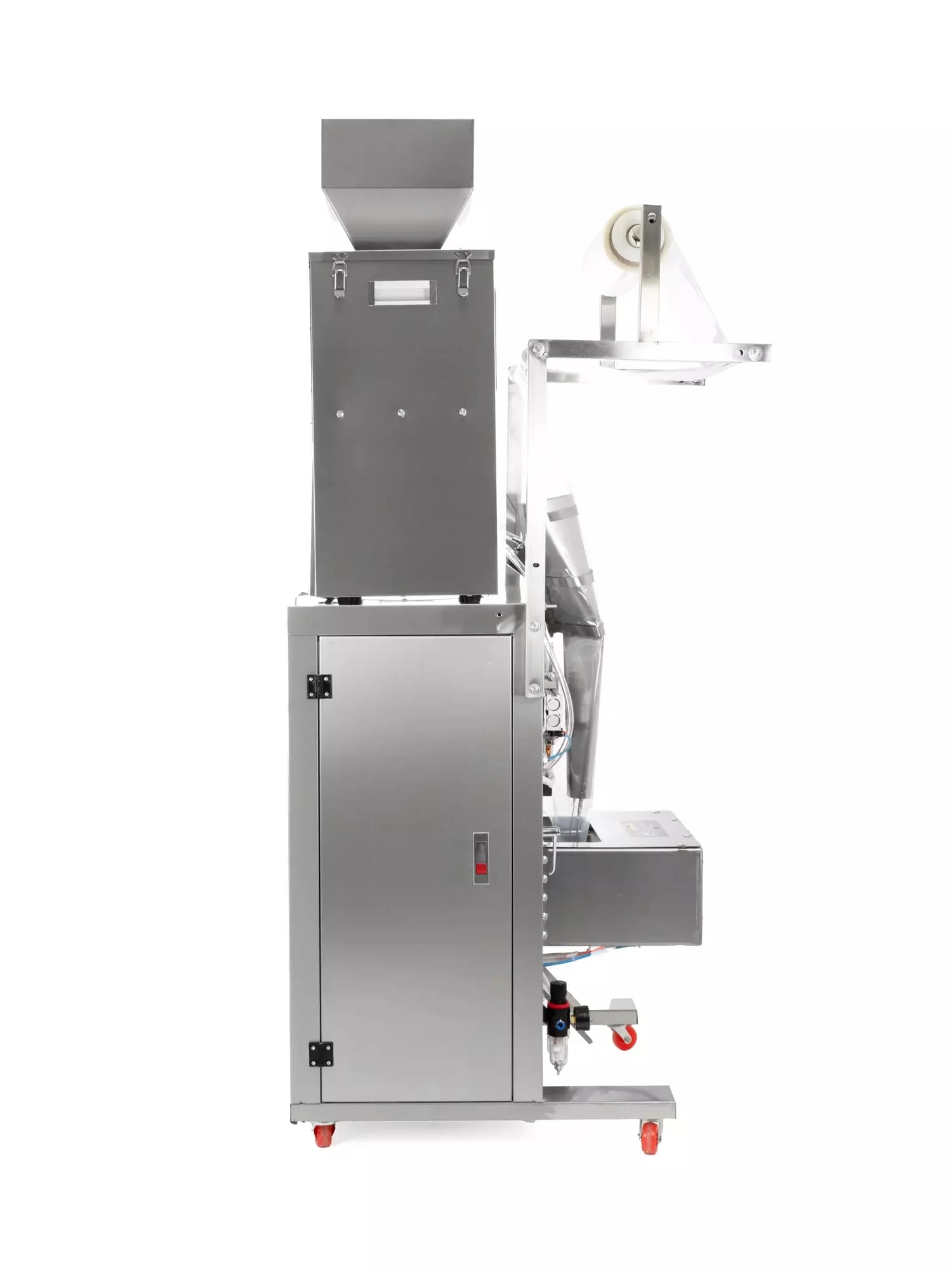 Pneumatische vertikale Verpackungsmaschine XT500 mit Schüttgutspender und integriertem Vakuum 10-500g – 2